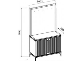 Тумба в прихожую Монтего MONT-29