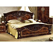 Двуспальная кровать Рома (орех)