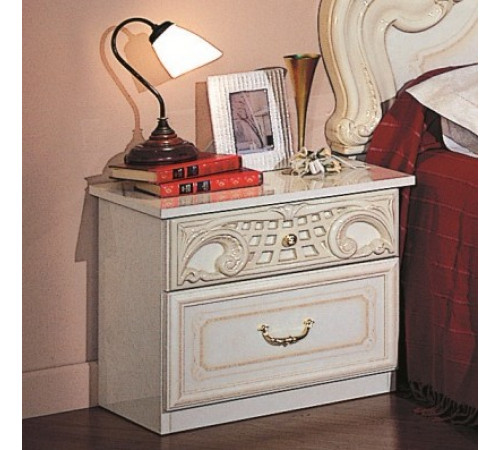 Прикроватная тумба Роза (беж) Прикроватная тумба Роза (беж)
