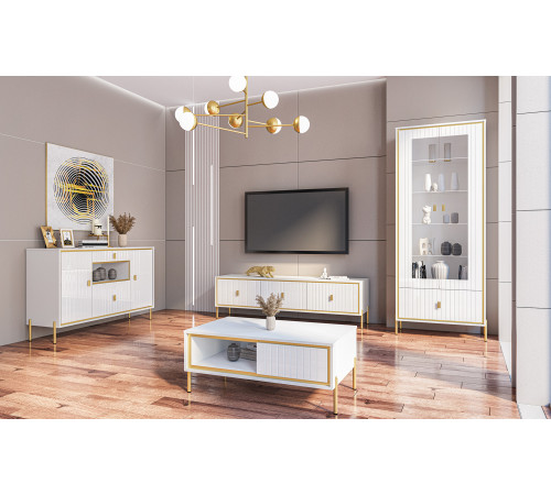 Шкаф комбинированный в гостиную Люксор МН-042-02