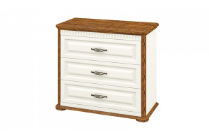 Бельевой комод для спальни Марсель МН-126-06 (крем, кантри)
