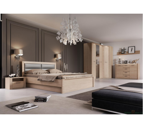 Спальня Элана от МебельГрад, цвет Бодега белая