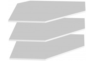 Угловой шкаф для одежды ПХ-2 (ДГТ) Ханна