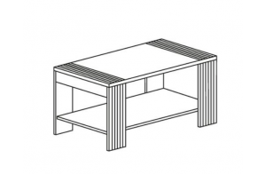Столик журнальный Орлеан 843 ясень светлый Столик журнальный Орлеан 843 ясень светлый