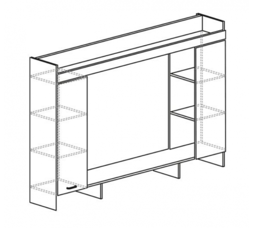Шкаф многоцелевого назначения Урбан 927